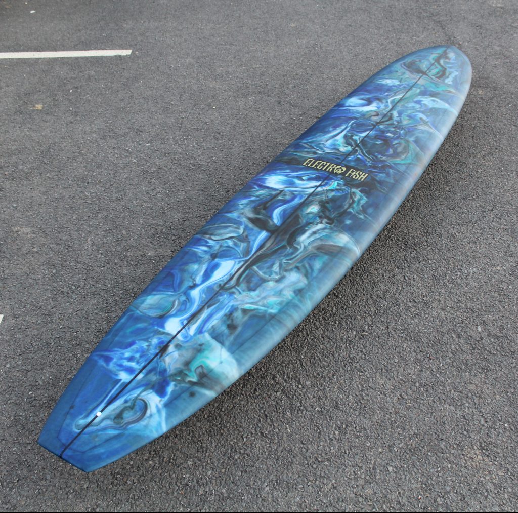 10’6 Glider Surfboard Singlefin Longboard