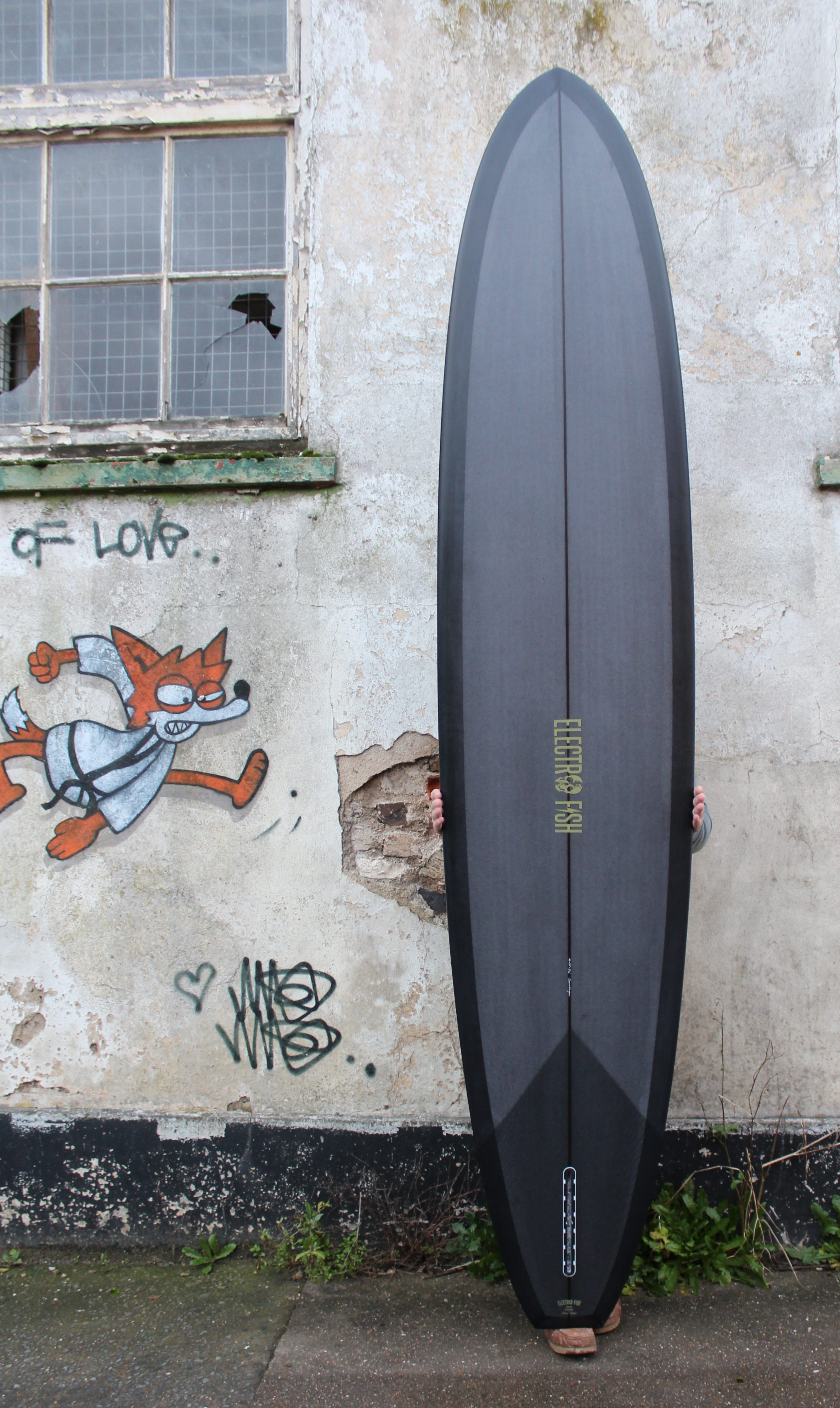 9'6 Square Tail Singlefin Glider Electrofish Surfboards