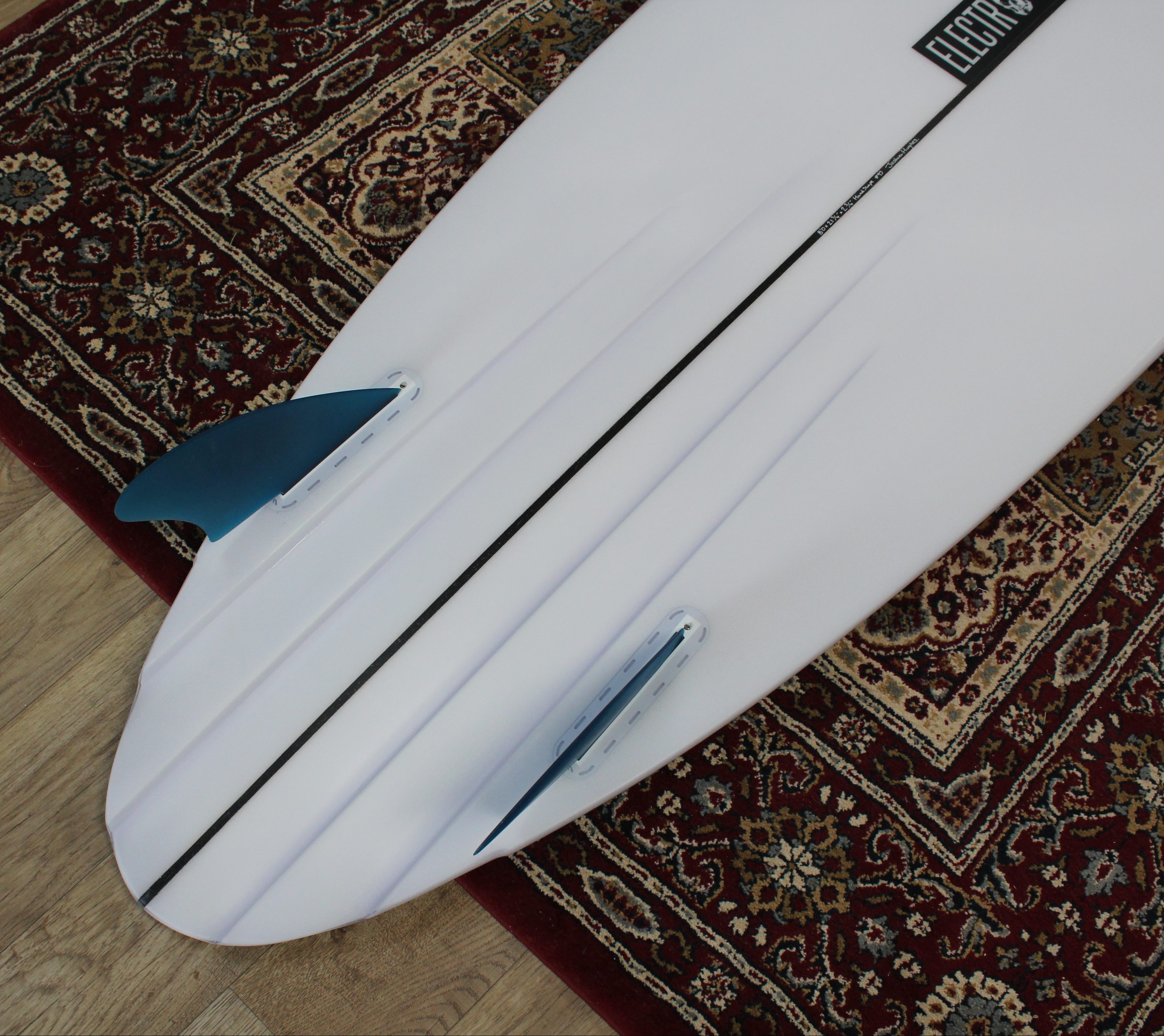 USED 8'0 Channeled Twin Fin Electrofish Surfboards