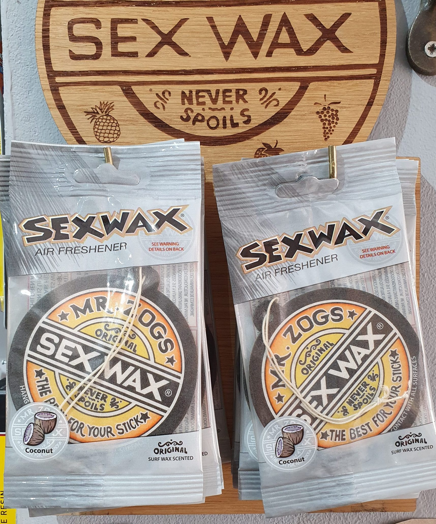 Sex Wax Coconut Car Air Freshener 