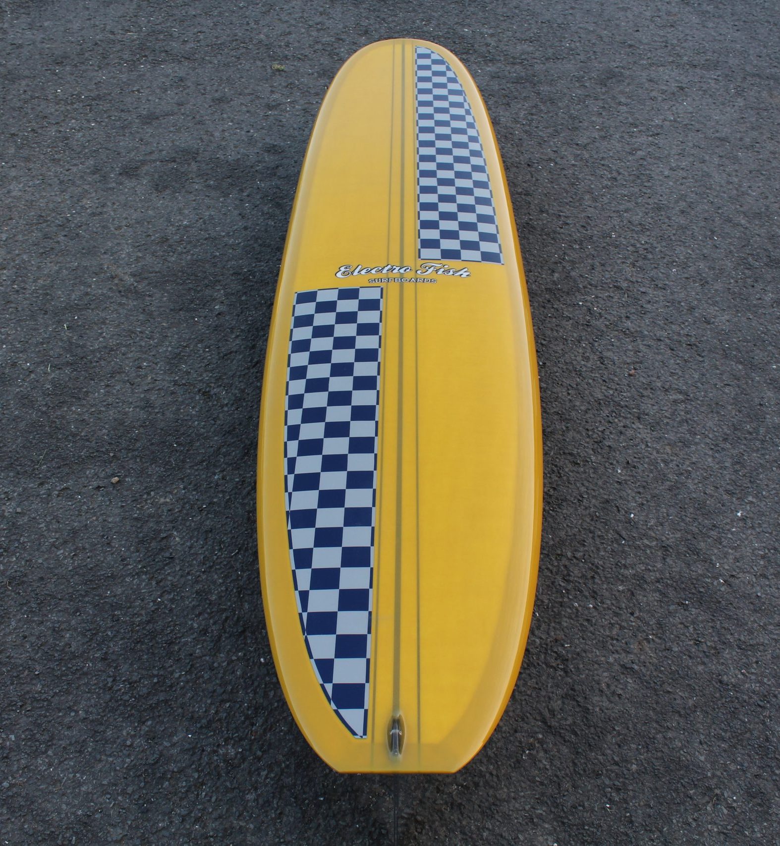 9'6 Traditional Noserider Glass On Single Fin Longboard - Image 5