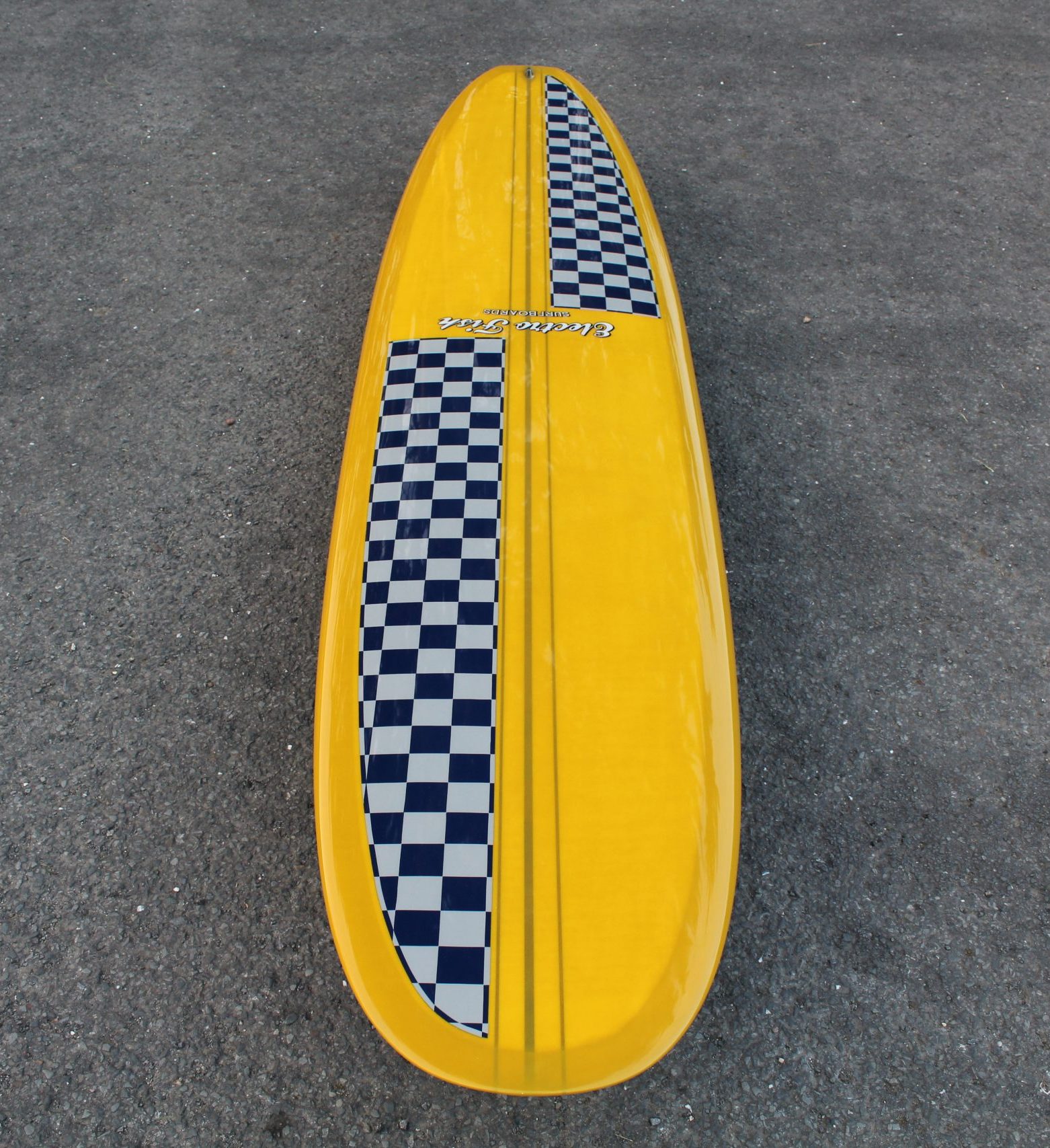 9'6 Traditional Noserider Glass On Single Fin Longboard - Image 7
