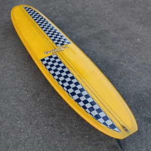 9'6 Traditional Noserider Glass On Single Fin Longboard