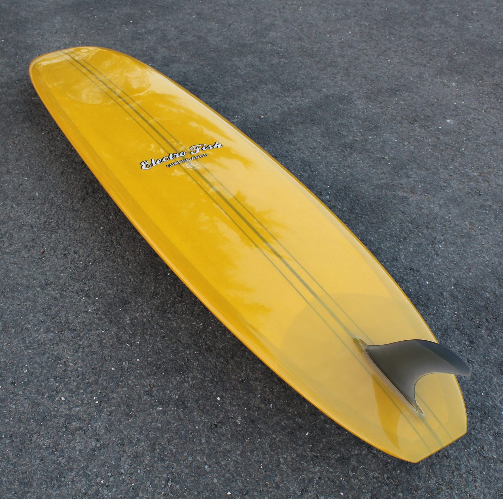9'6 Traditional Noserider Glass On Single Fin Longboard - Image 15