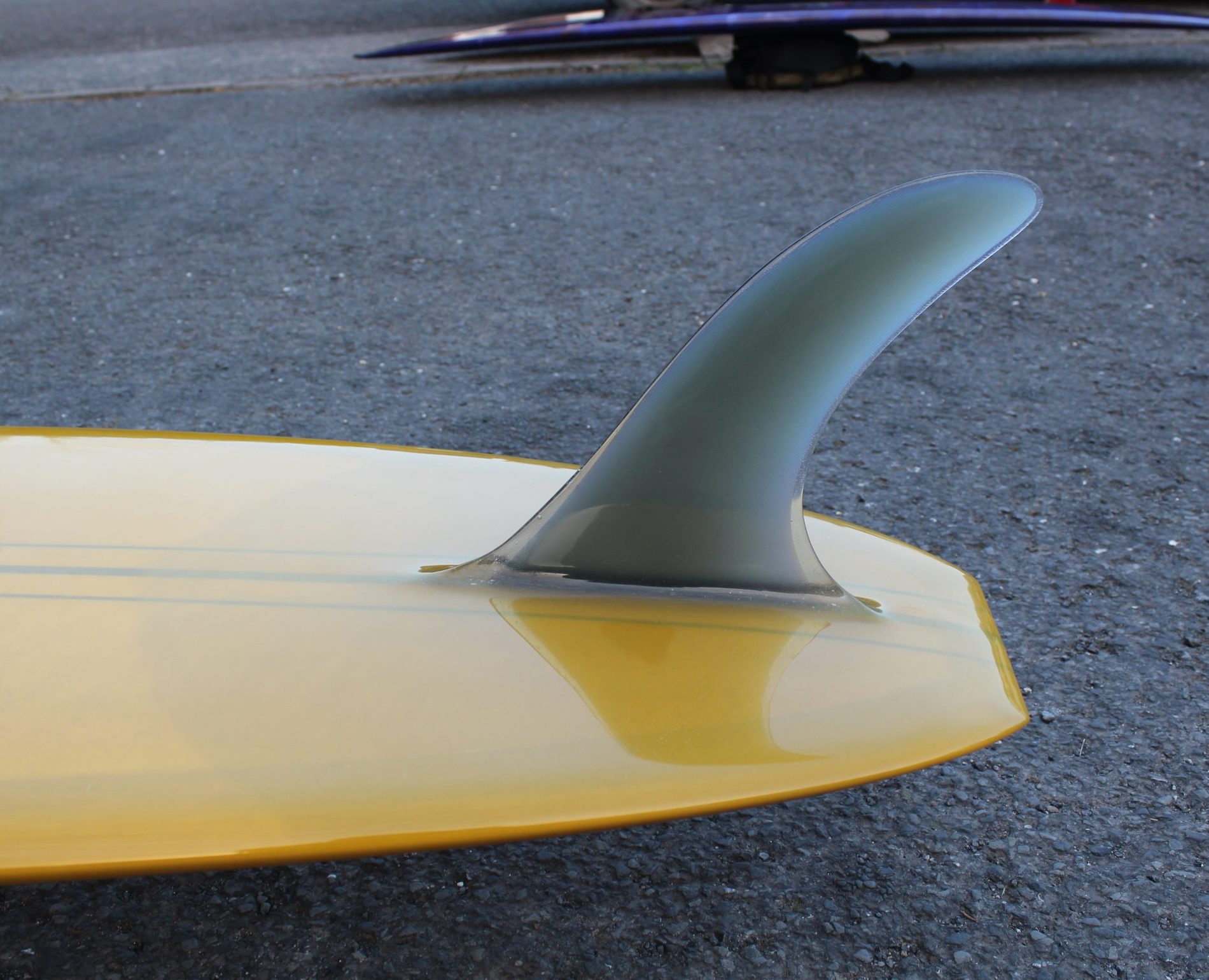 9'6 Traditional Noserider Glass On Single Fin Longboard - Image 16
