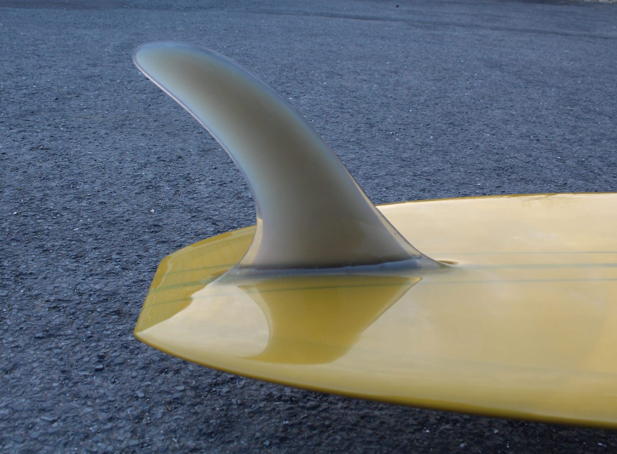 9'6 Traditional Noserider Glass On Single Fin Longboard - Image 3