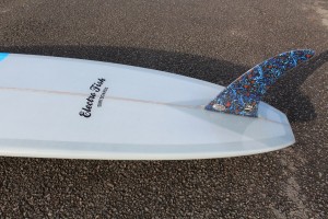 9'6 longboard glass on fin